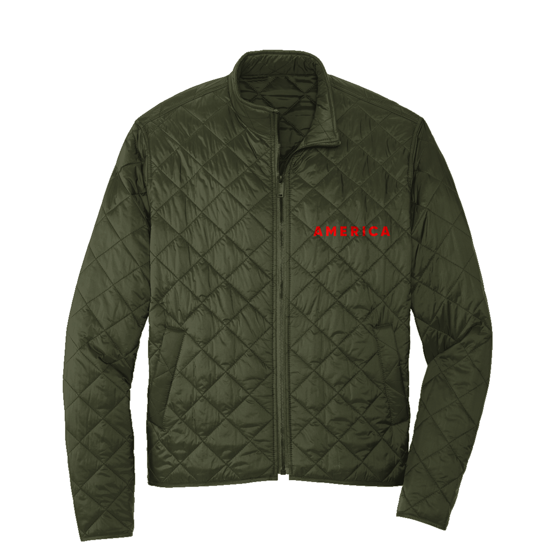 AMERICA | Quilted Full-Zip Jacket