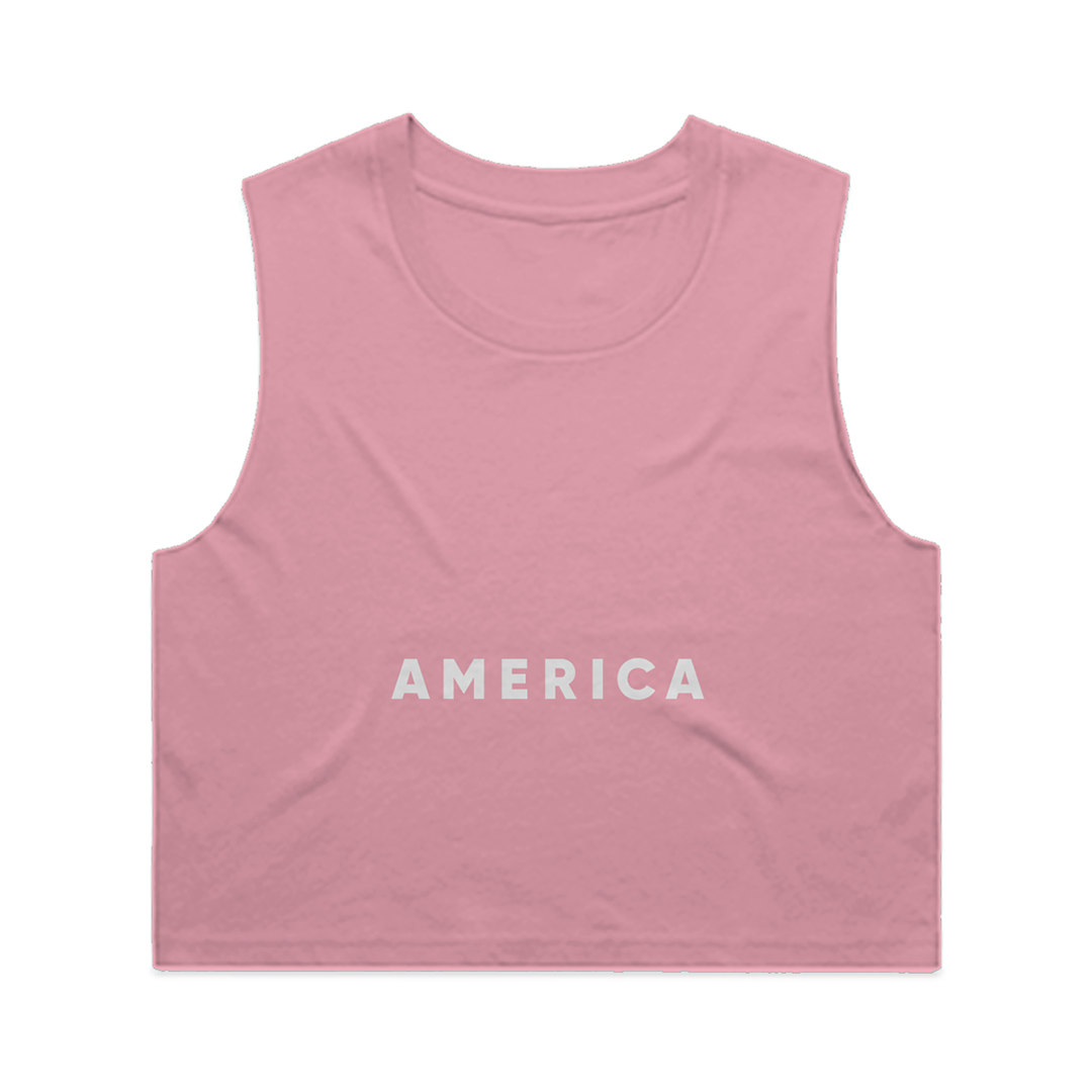 AMERICA | Women's Crop Tank