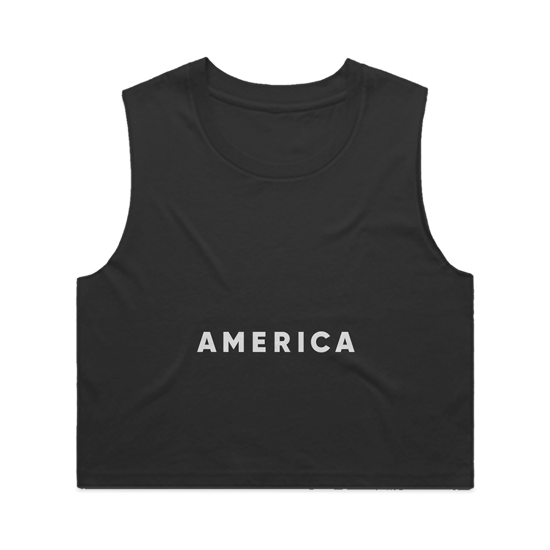 AMERICA | Women's Crop Tank