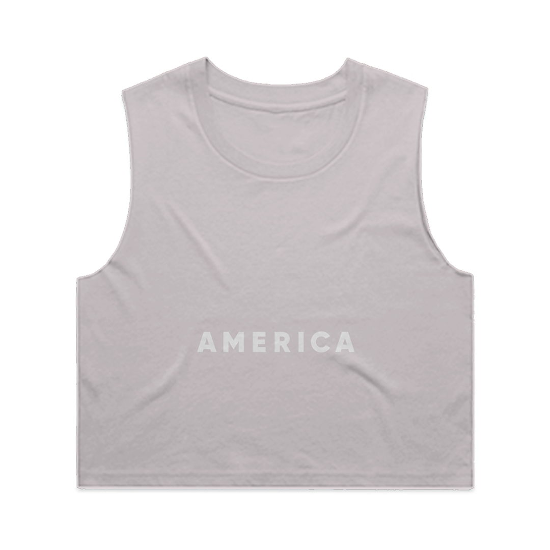 AMERICA | Women's Crop Tank