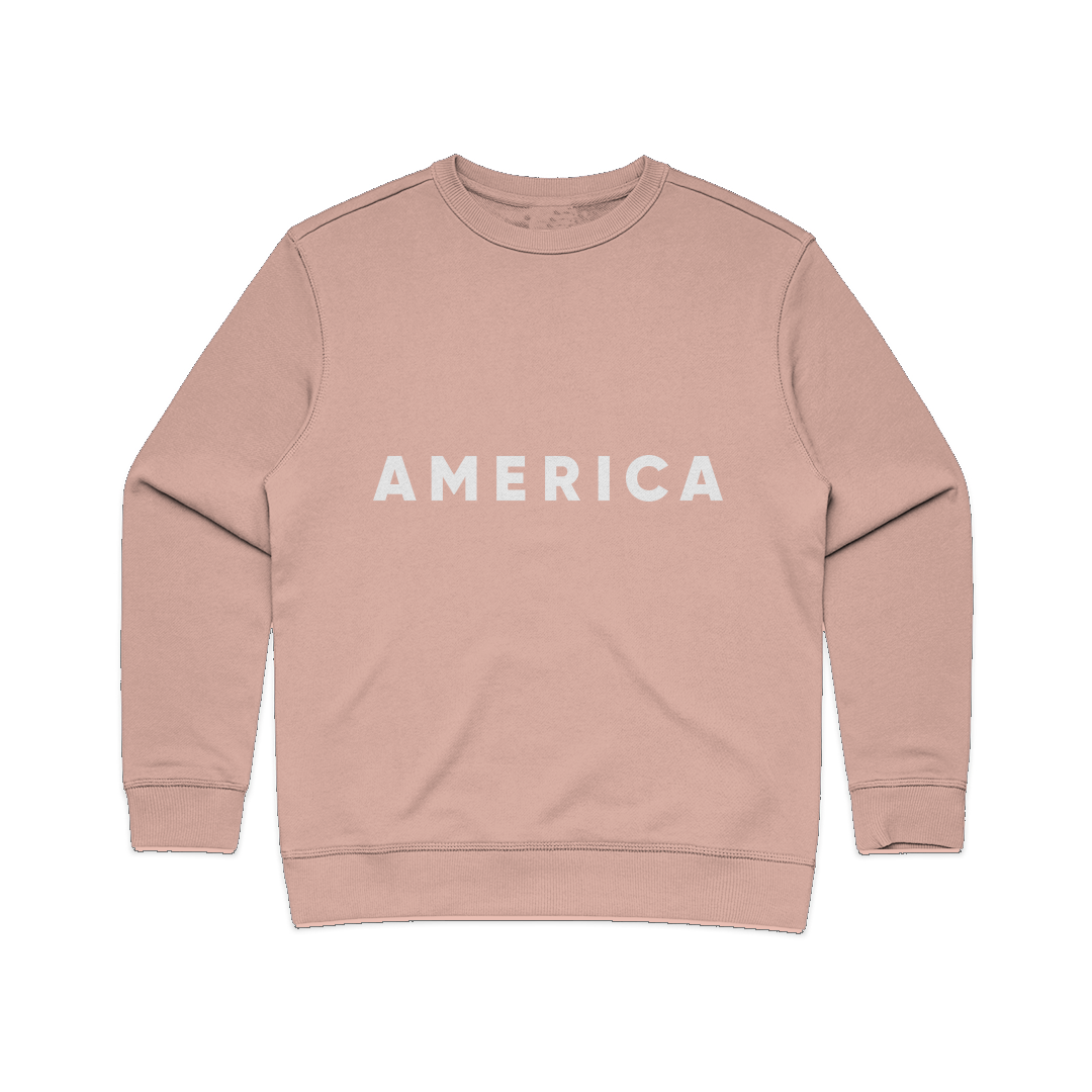 AMERICA | Women's Premium Crew Sweatshirt