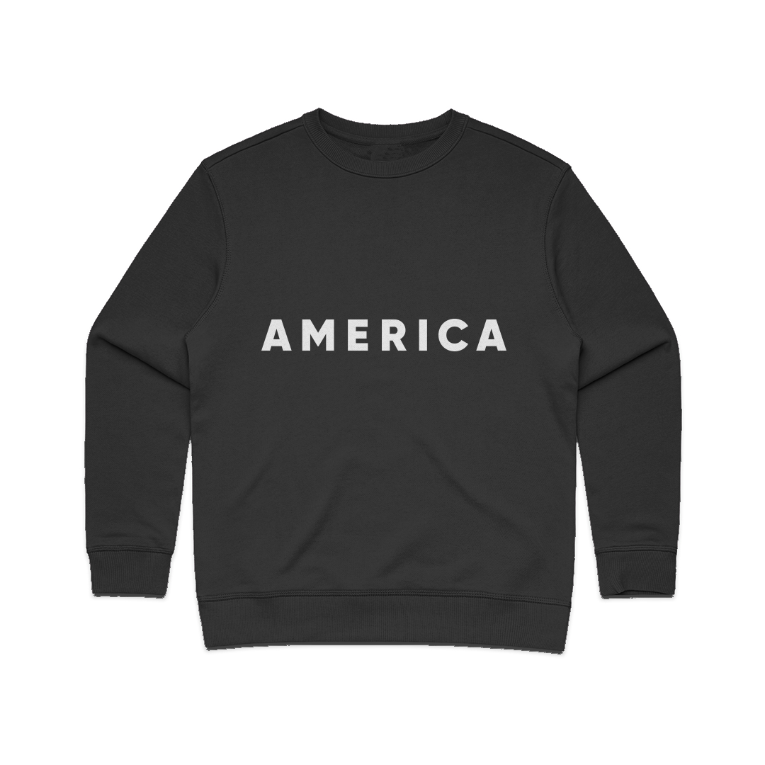 AMERICA | Women's Premium Crew Sweatshirt