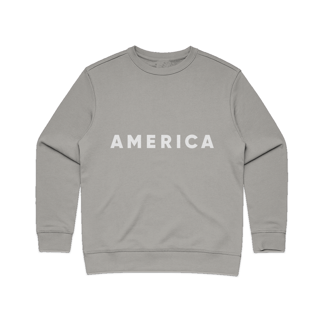 AMERICA | Women's Premium Crew Sweatshirt